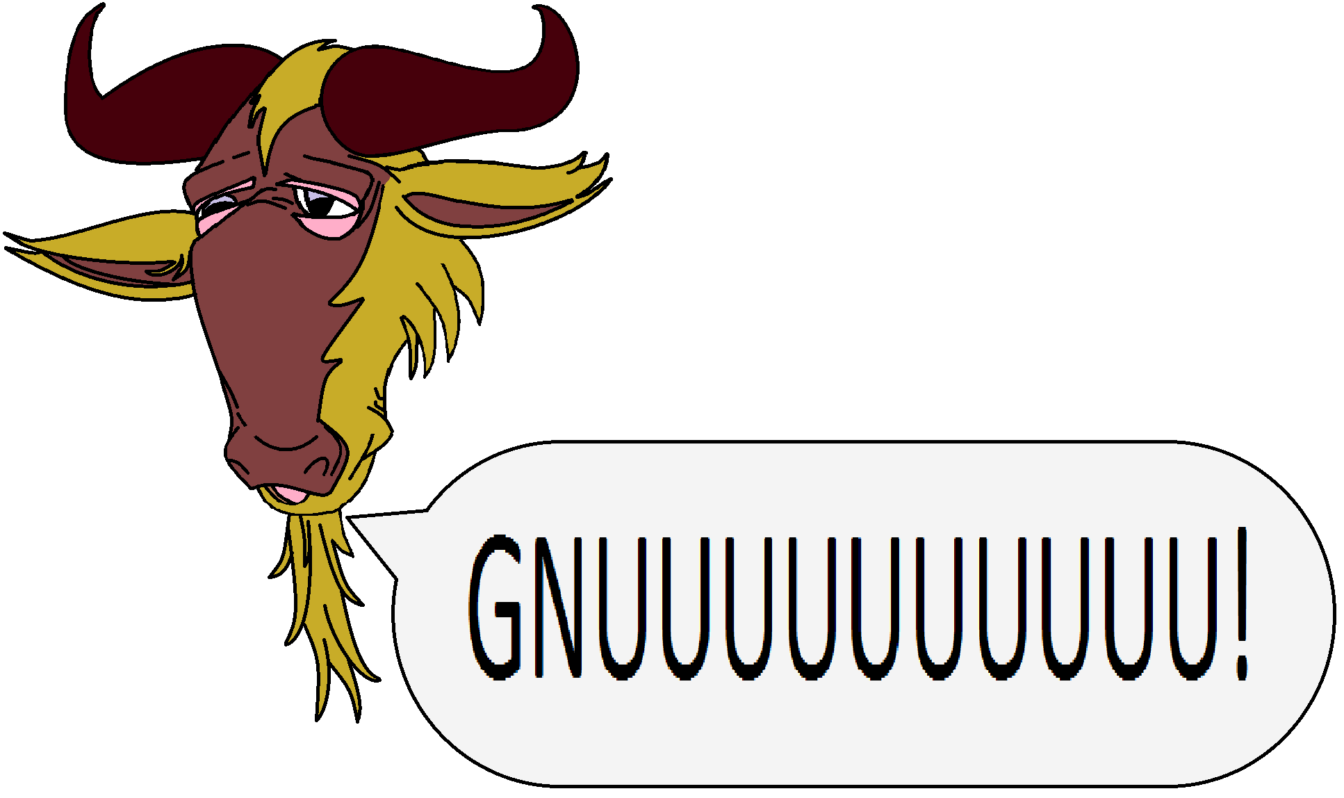 THE GNUUUUU WATER BUFFALO